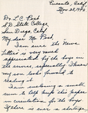 Letter from Mrs. W. J. Evans. 1942