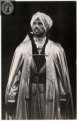 Michael Forest as Othello, 1962
