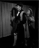Frank Kinsella and Abe Polsky in Twelfth Night, 1954