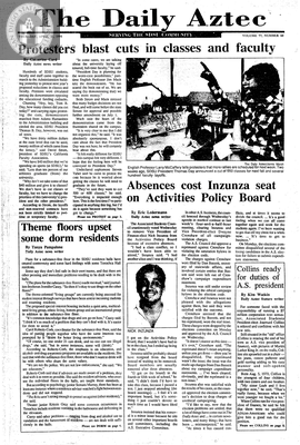 The Daily Aztec: Thursday 04/25/1991