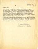 Letter from Lewis I. Ester, 1943
