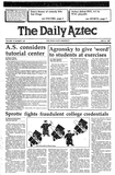 The Daily Aztec: Friday 05/08/1987