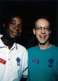 Stan Lewis and Larry Ramey at Volunteer Appreciation Party, 1998