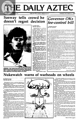 The Daily Aztec: Friday 10/04/1985