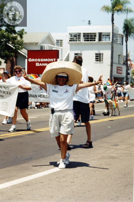 Marchers at Pride Parade, 1996
