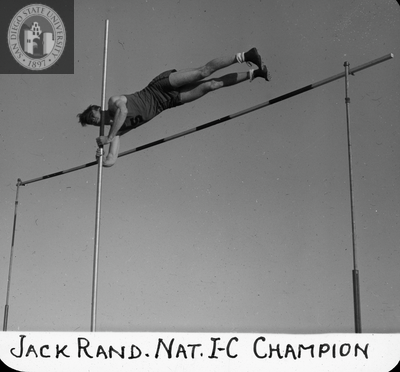 Jack Rand. National I-C Champion, 1935