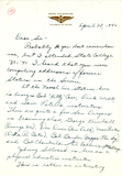 Letter from Austin M. Porter, 1942