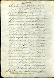 Urrutia de Vergara Papers, back of page 125, folder 9, volume 1, 1664
