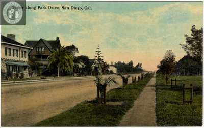 Park Drive in San Diego, California