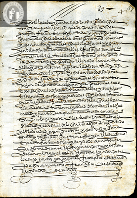 Urrutia de Vergara Papers, page 81, folder 8, volume 1, 1570