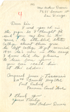 Letter from Mrs. Andrew Davis, 1942