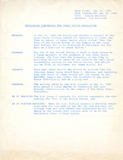 Resolution concerning the James Rector resolution, 1969
