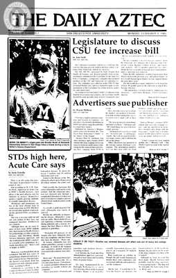 The Daily Aztec: Monday 02/04/1985