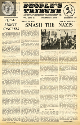 People's Tribune: 11/01/1975
