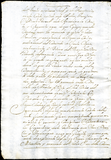 Urrutia de Vergara Papers, back of page 60, folder 15, volume 2, 1705