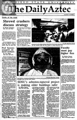 The Daily Aztec: Wednesday 08/30/1989