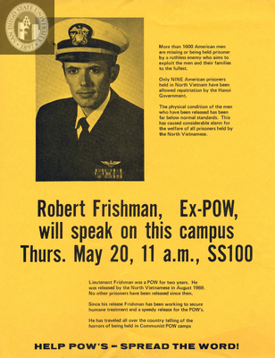 Flyer for Robert Frishman lecture
