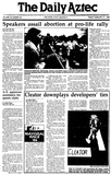 The Daily Aztec: Friday 02/21/1986
