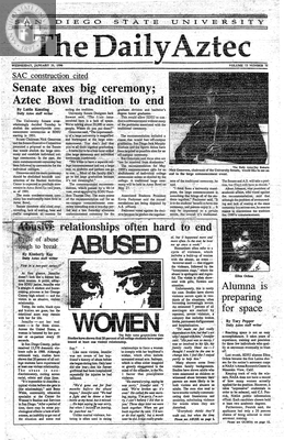 The Daily Aztec: Wednesday 01/31/1990