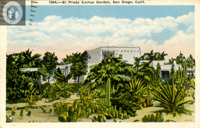 El Prado Cactus Garden, Balboa Park, San Diego
