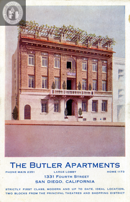 The Butler Apartments, San Diego, California