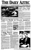 The Daily Aztec: Tuesday 09/13/1988