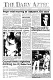 The Daily Aztec: Monday 02/01/1988