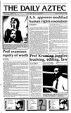 The Daily Aztec: Friday 04/19/1985