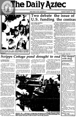 The Daily Aztec: Tuesday 03/18/1986
