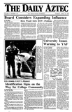 The Daily Aztec: Tuesday 04/25/1989
