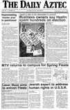 The Daily Aztec: Wednesday 05/04/1988