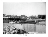 East elevation, Aztec Center construction site, 1967