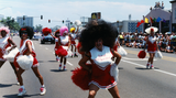 West Hollywood Cheerleaders in Pride parade, 1996
