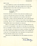 Letter from Robert Halley, 1942