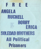Free Angela Ruchell Bobby Erica Soledad Brothers all political prisoners