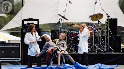 Children's performance at Pride Festival, 2001