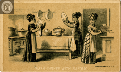 Wash Dishes with Sapolio