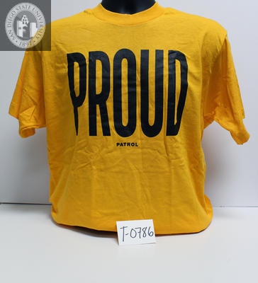 "PROUD Patrol," a T-shirt