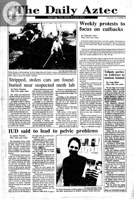 The Daily Aztec: Tuesday 04/23/1991