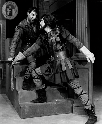 Edward Knight and Charles Macaulay in Macbeth, 1964