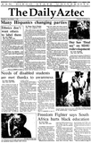 The Daily Aztec: Thursday 12/07/1989