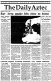 The Daily Aztec: Thursday 10/19/1989