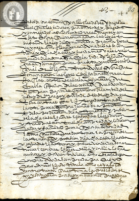 Urrutia de Vergara Papers, page 85, folder 8, volume 1, 1570