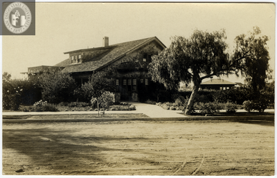 Unidentified private residence in San Diego