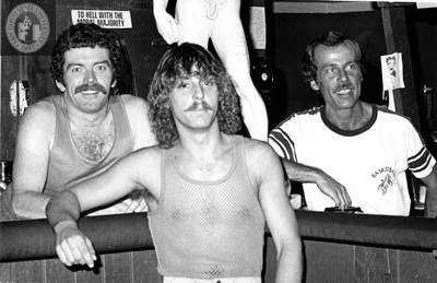 Bartenders at Nickelodeon Bar, 1979