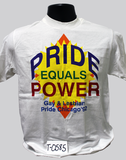 "Pride equals power, Gay & Lesbian Pride Chicago '92," 1992