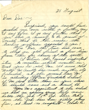 Letter from Bob Harer, 1942
