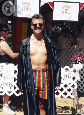 Man at Pride Festival, 1998