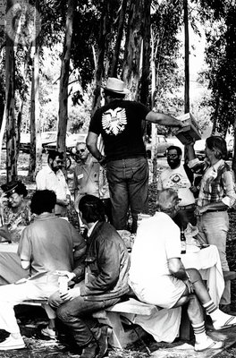 Picnic in Balboa Park for the SD Experience Group, 1983
