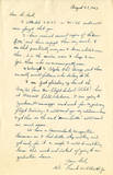Letter from Frank W. Elliott, Jr., 1943